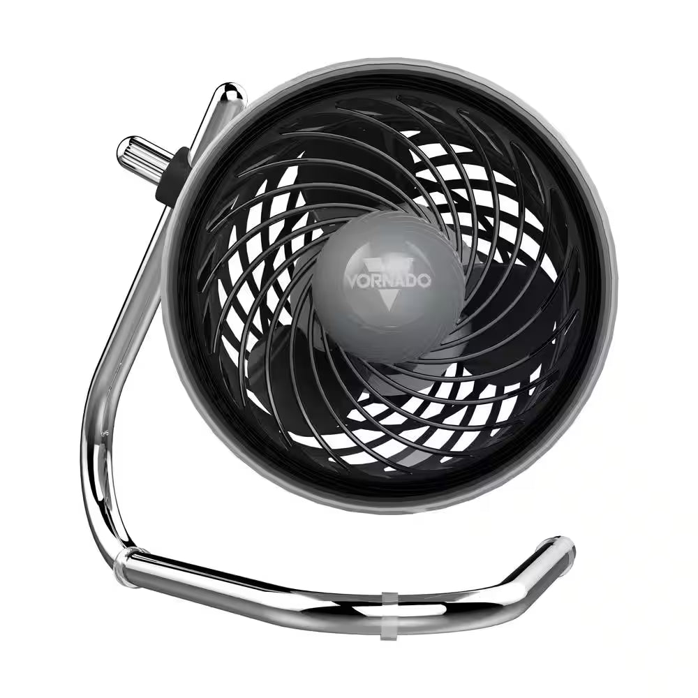 4 In. Pivot Personal Air Circulator Storm Gray