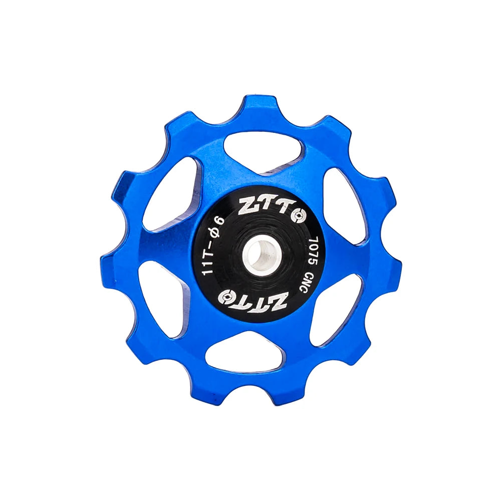 MTB Bicycle Rear Derailleur Jockey Wheel 11T 13T Steel Bearing Pulley AL7075 CNC Road Bike Guide Roller Idler 4Mm 5Mm 6Mm