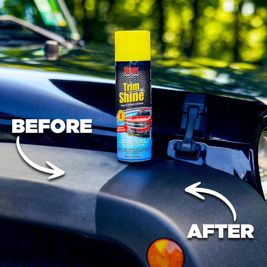 Trim Shine Black Trim Restorer, 12 Oz, 91034 (Pack of 12)