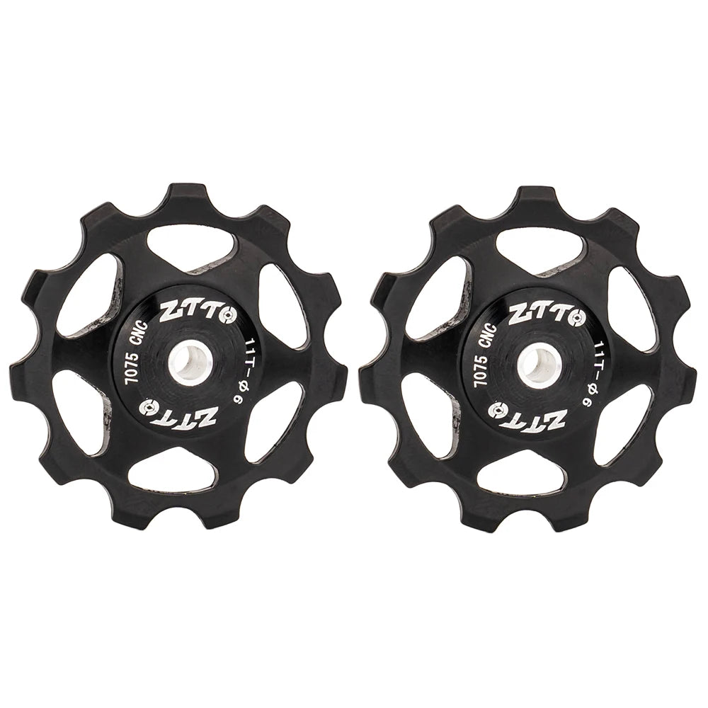 MTB Bicycle Rear Derailleur Jockey Wheel 11T 13T Steel Bearing Pulley AL7075 CNC Road Bike Guide Roller Idler 4Mm 5Mm 6Mm