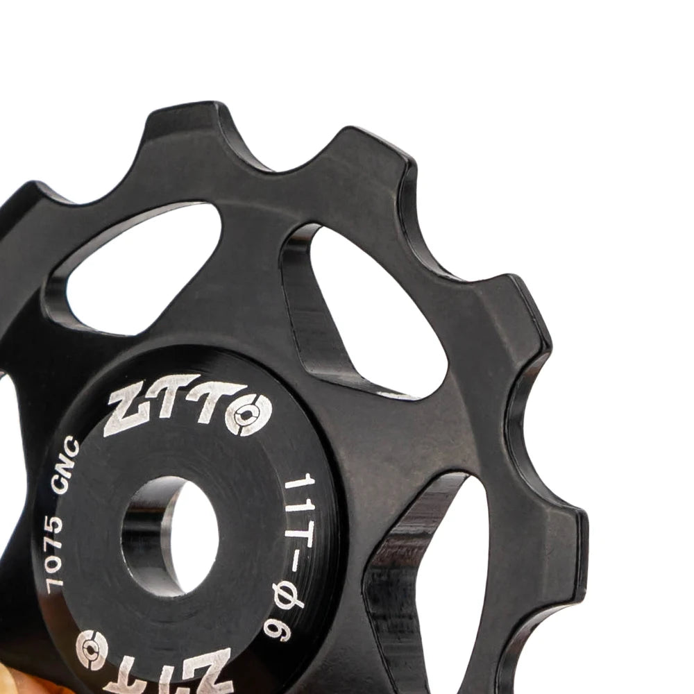 MTB Bicycle Rear Derailleur Jockey Wheel 11T 13T Steel Bearing Pulley AL7075 CNC Road Bike Guide Roller Idler 4Mm 5Mm 6Mm