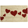 Red Hearts 30 In. X 18 In. Door Mat