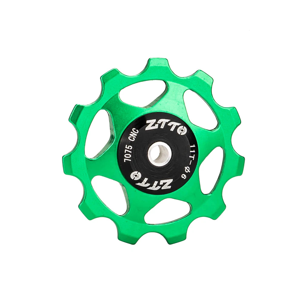 MTB Bicycle Rear Derailleur Jockey Wheel 11T 13T Steel Bearing Pulley AL7075 CNC Road Bike Guide Roller Idler 4Mm 5Mm 6Mm