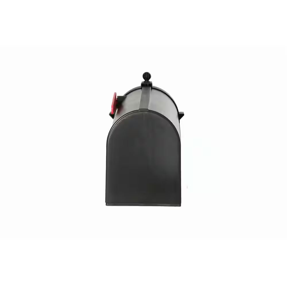 Ambrose Black Post Mount Mailbox