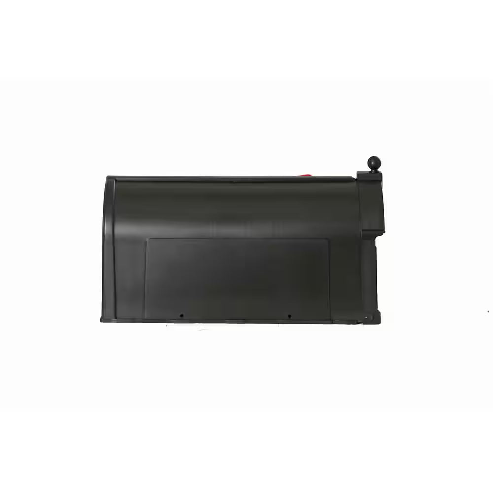 Ambrose Black Post Mount Mailbox
