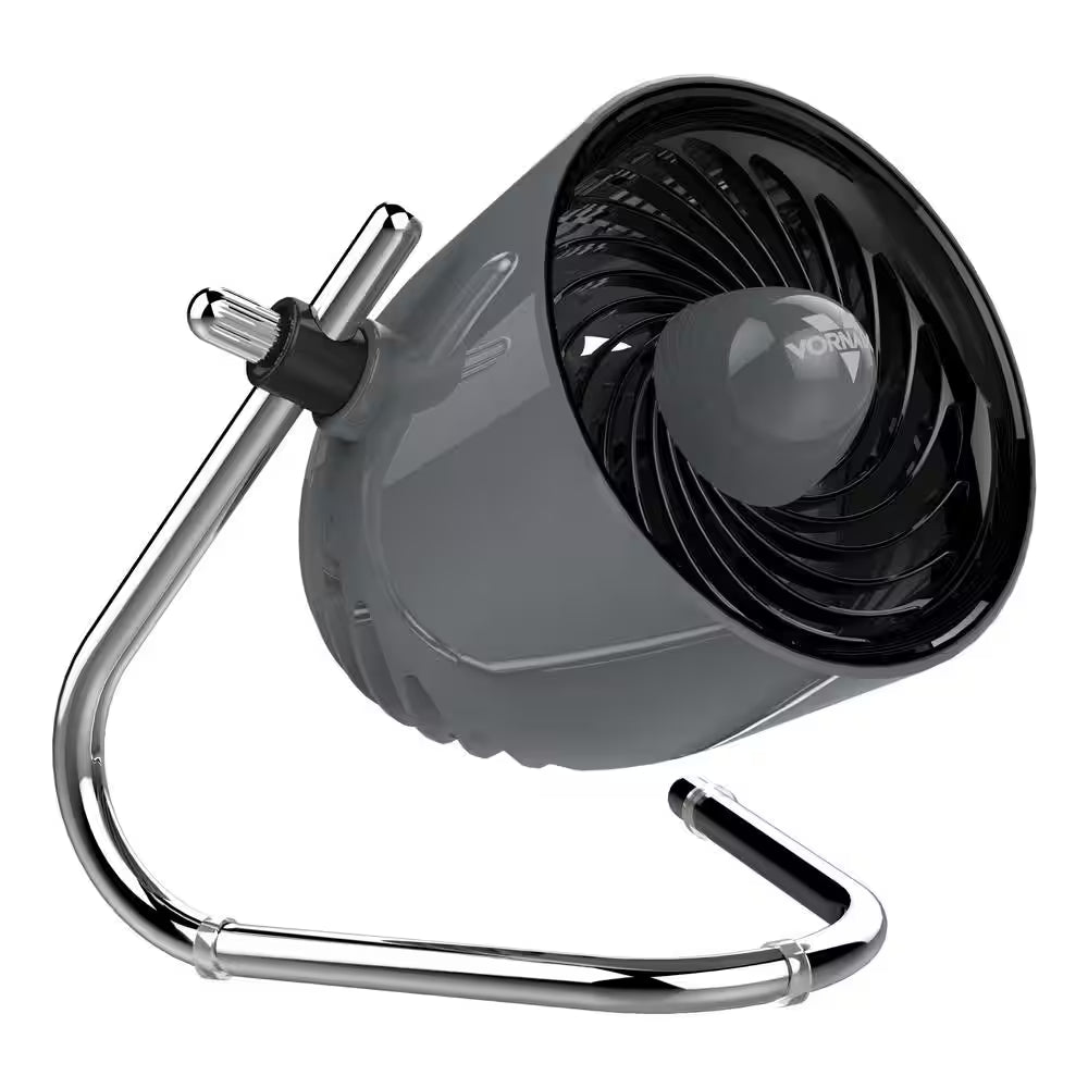4 In. Pivot Personal Air Circulator Storm Gray