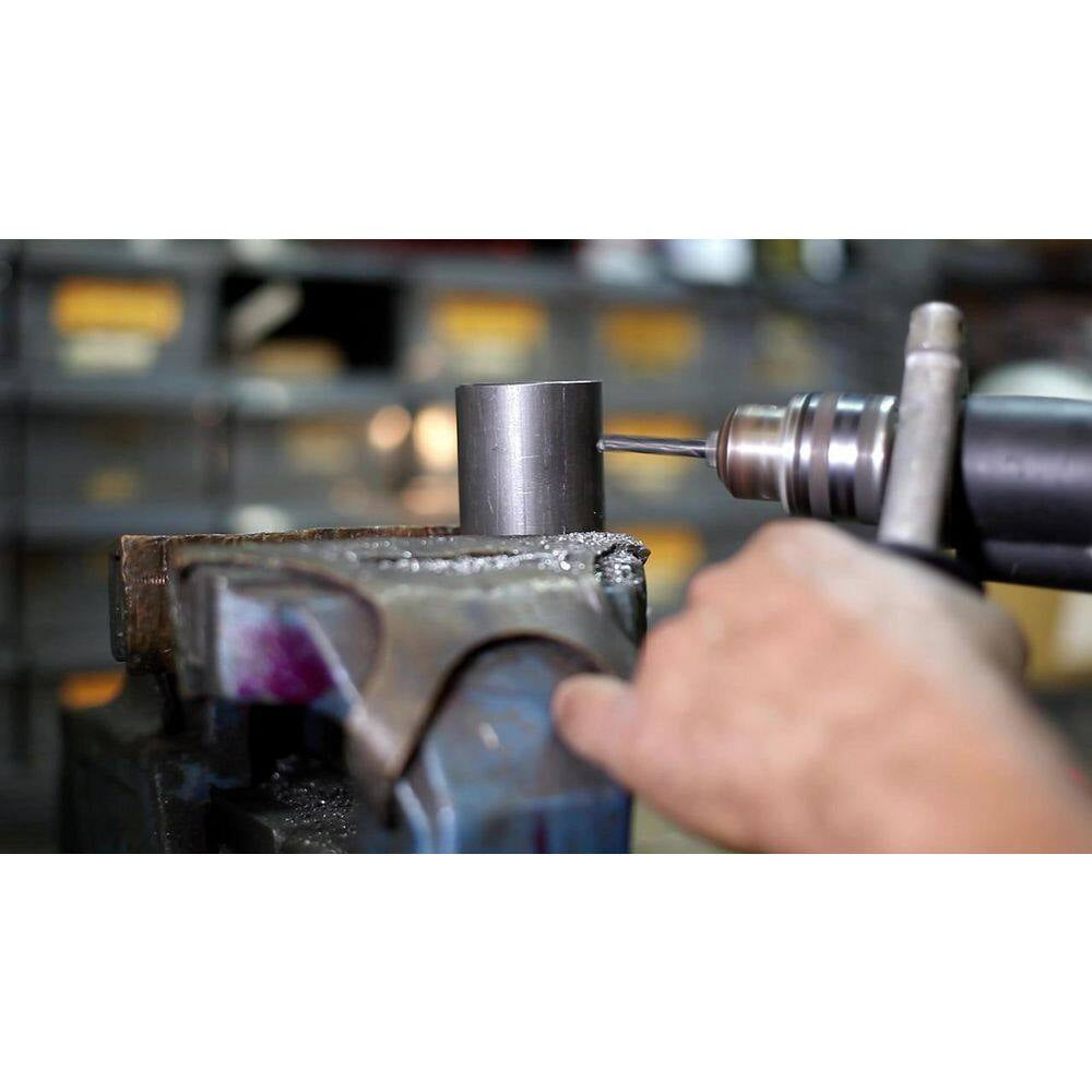 23/32 In. High Speed Steel Black Oxide Reduced Shank Specialty Drill Bit with 3/8 In. Shank