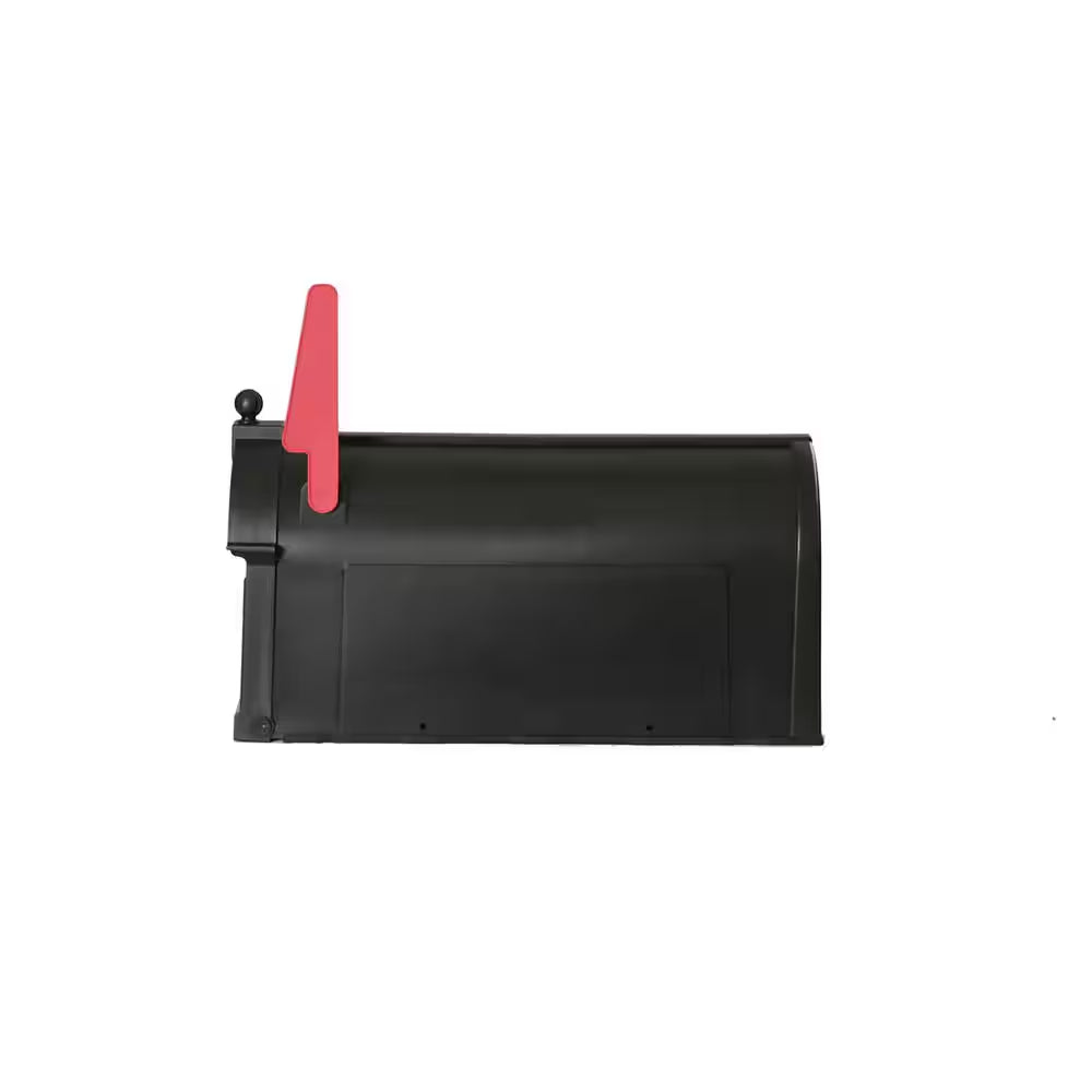 Ambrose Black Post Mount Mailbox