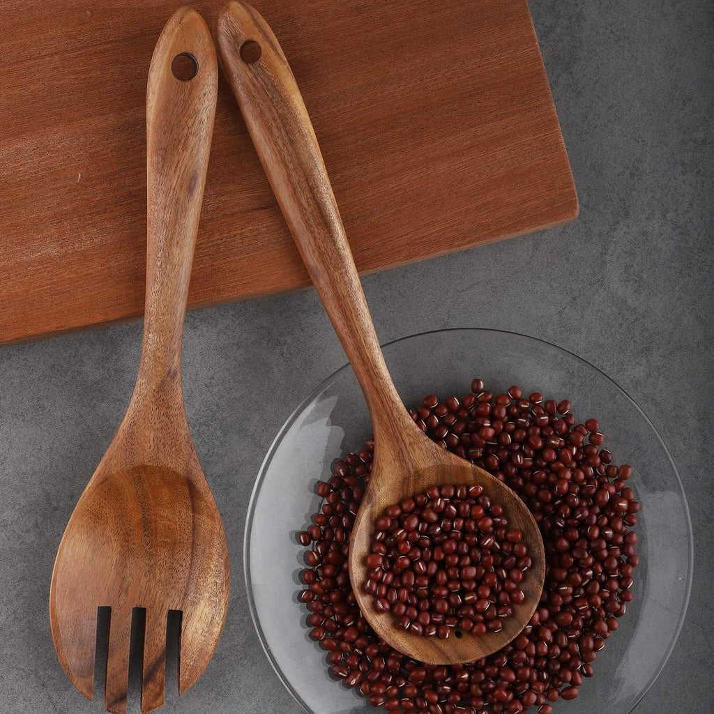 Wooden Cooking Utensils Set 4-Piece Wood Kitchen Utensil Set