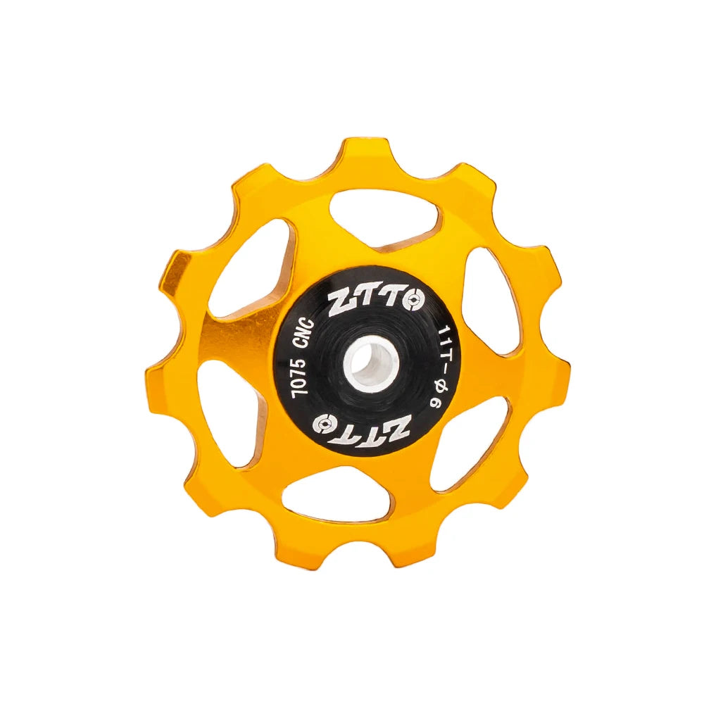 MTB Bicycle Rear Derailleur Jockey Wheel 11T 13T Steel Bearing Pulley AL7075 CNC Road Bike Guide Roller Idler 4Mm 5Mm 6Mm
