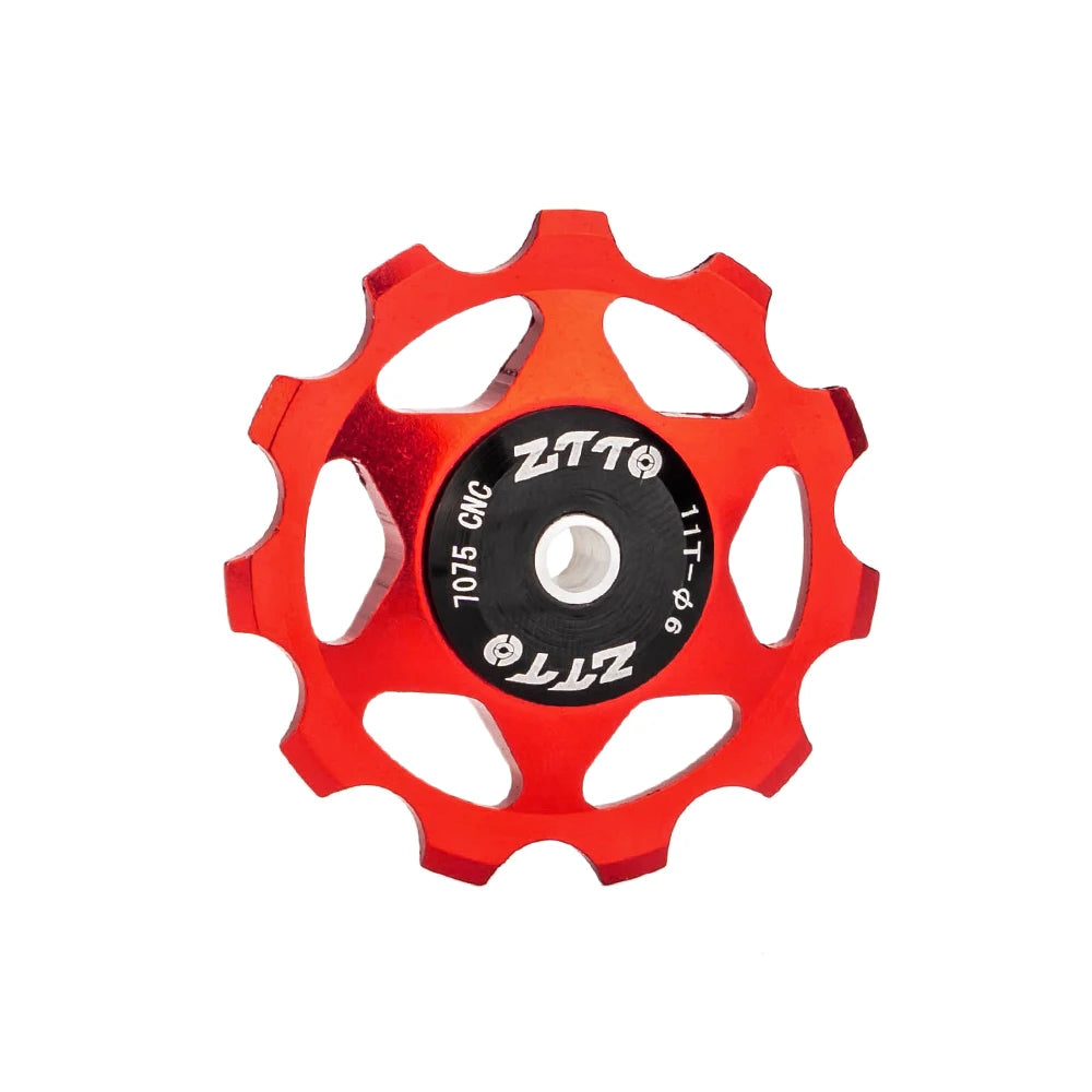MTB Bicycle Rear Derailleur Jockey Wheel 11T 13T Steel Bearing Pulley AL7075 CNC Road Bike Guide Roller Idler 4Mm 5Mm 6Mm