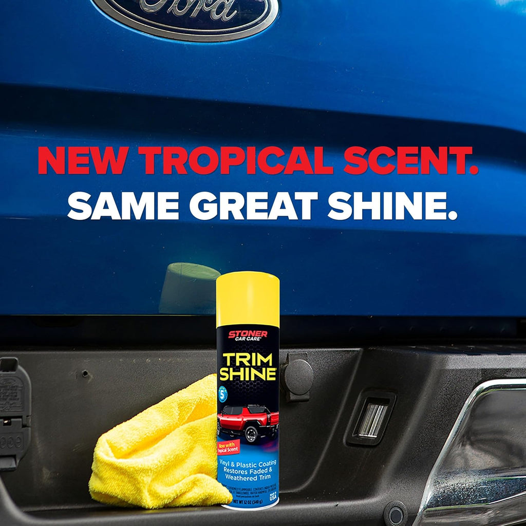 Trim Shine Black Trim Restorer, 12 Oz, 91034 (Pack of 12)