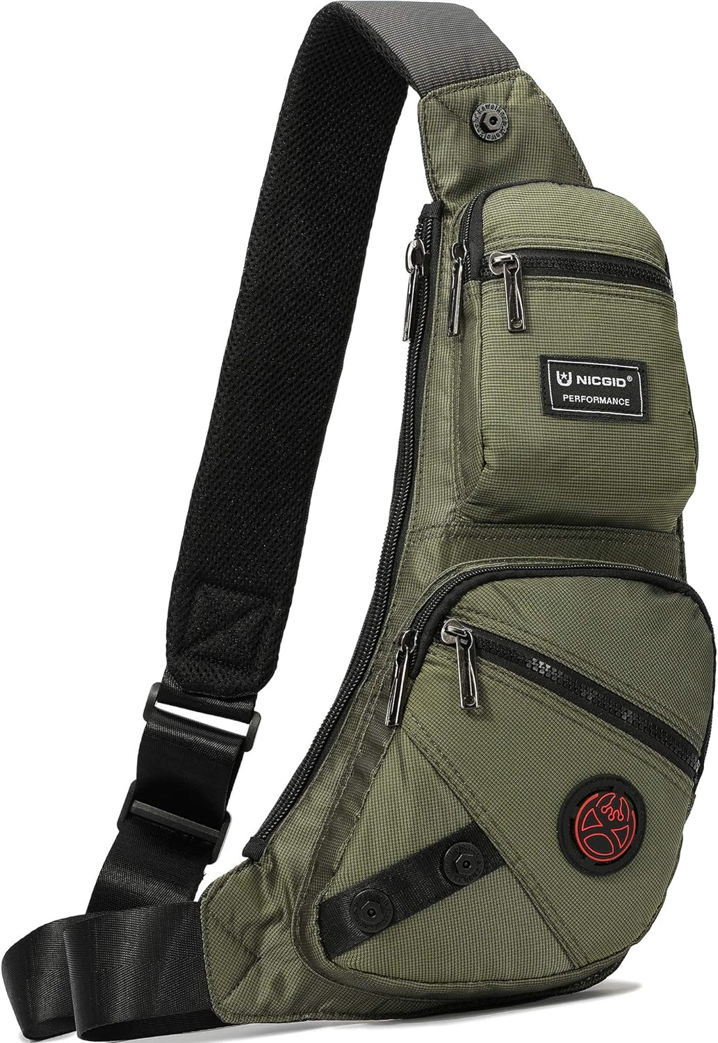 Sling Bag Chest Shoulder Backpack Crossbody Daypack for Men Women